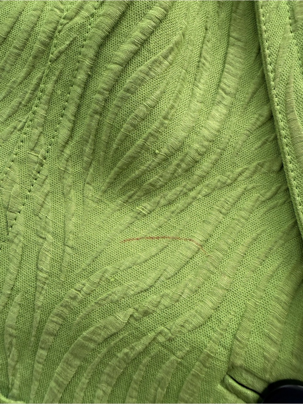 Jones New York Bright Green Single-Button Textured Blazer - Picture 6 of 6